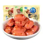 Huiteng 600bags Small Instant Sausages Snack Crisp Bone For 2021 Hot Sell Chinese Snack Food
