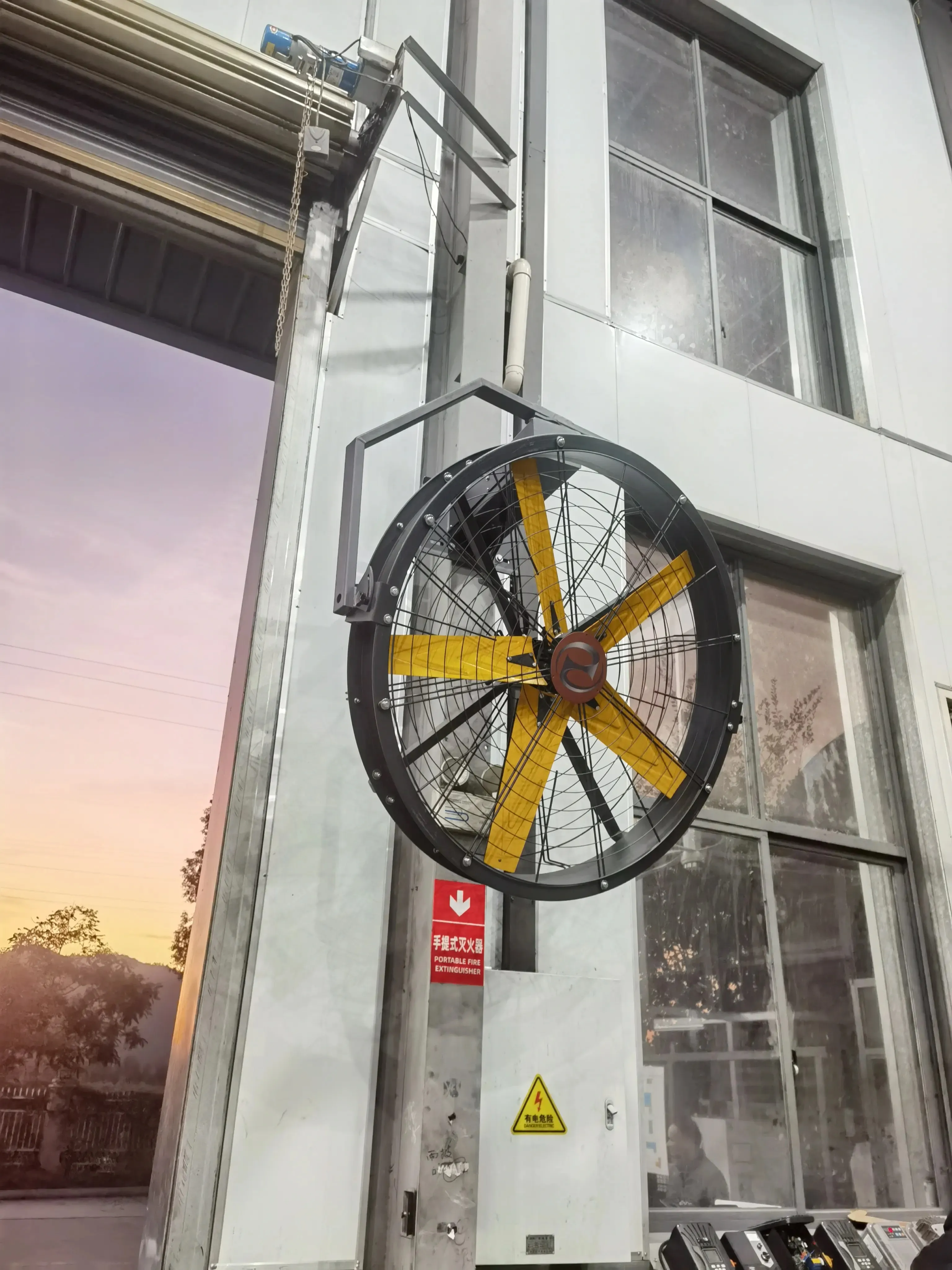 Wall Fan, Aluminum, 220 V, 26000 m³ - detail 4