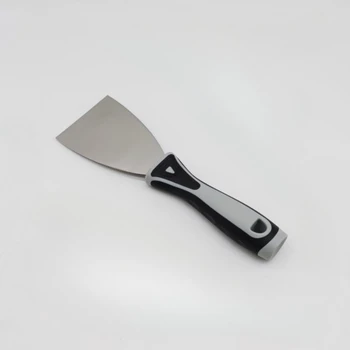 3in Plastic Handle Mirror Polished Stainless Steel Putty Knife