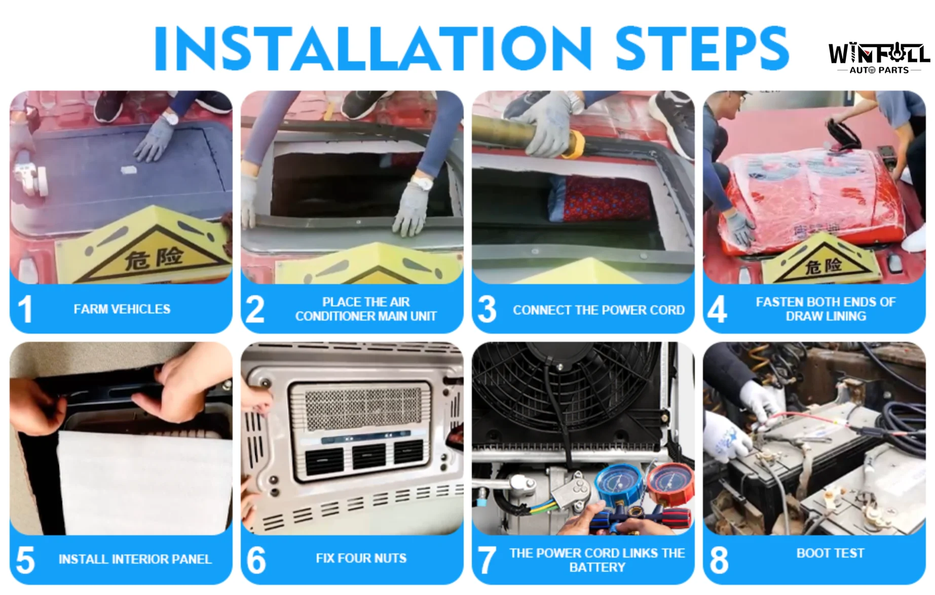 Air Conditioner, 24V, 2500W - detail 12