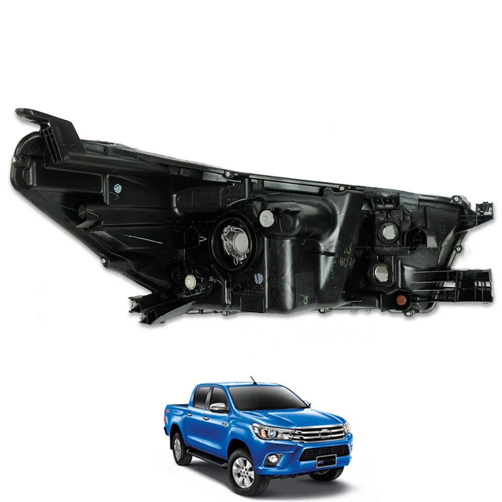 məhsul avtomobil hissələri fara dəstləri toyota hilux revo 2015 2019-36 üçün halogen ksenon fara