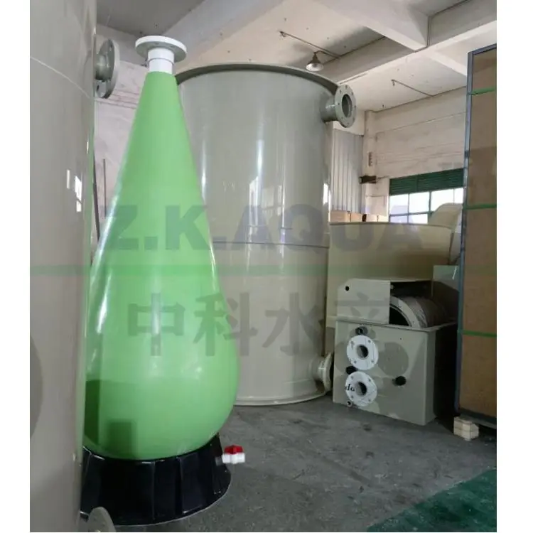 High Density Farming Aquaculture Equipment Oxygen Cone For Fish Ras