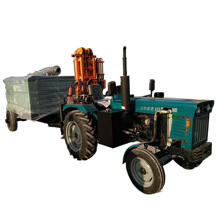 Pneumatic Tractor Mounted Drilling 