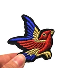 Embroidery Clothing Embroidered Fashion Logo Free Sample Custom Logo Shirt Embroidery Double Sided Clothing Labels