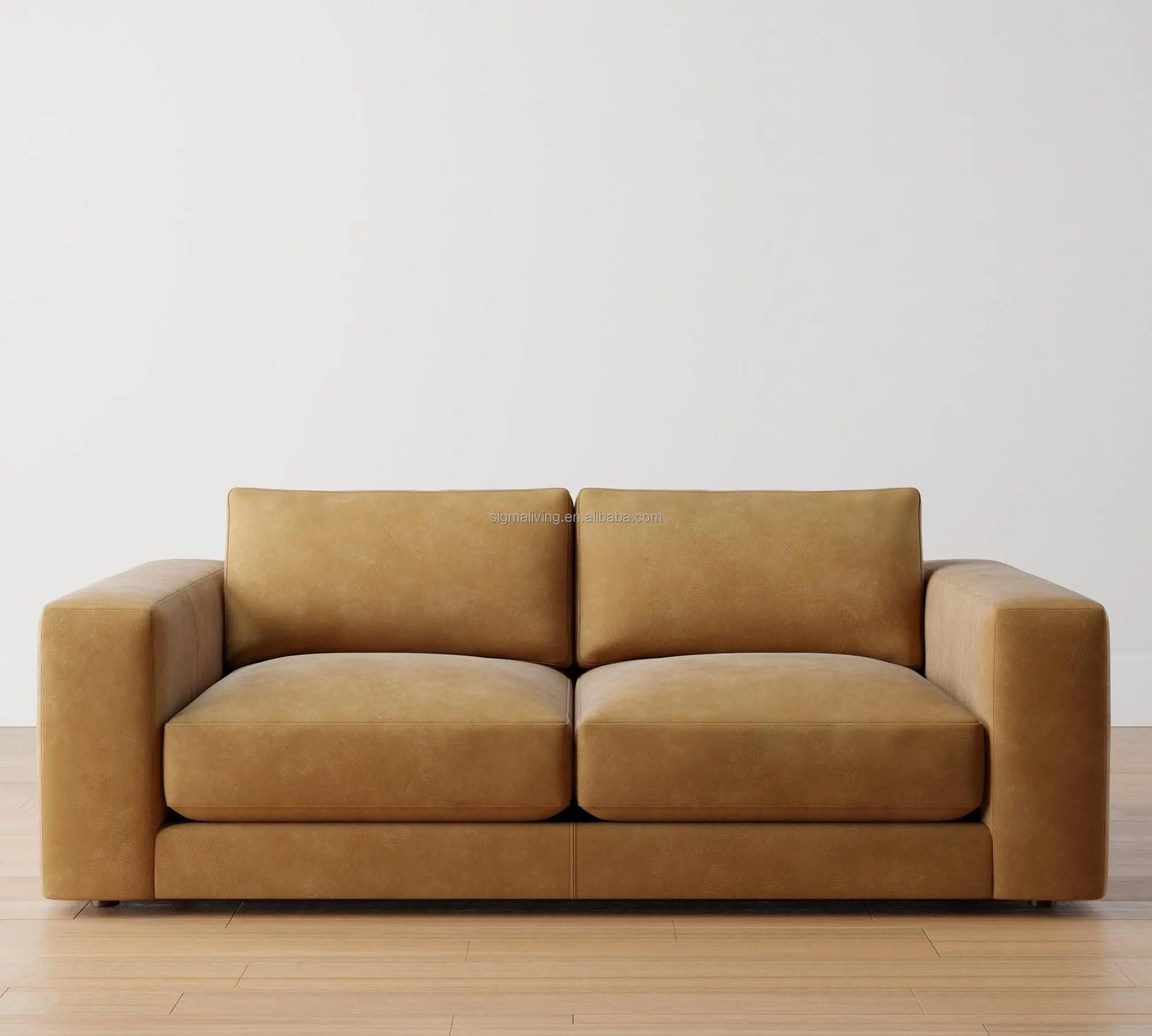 Sofa sets living room sofa furniture lounge square arm leather sofa