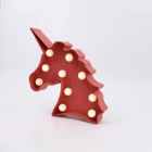 Led Light Home Decoration LED Light Cute Unicorn Shape