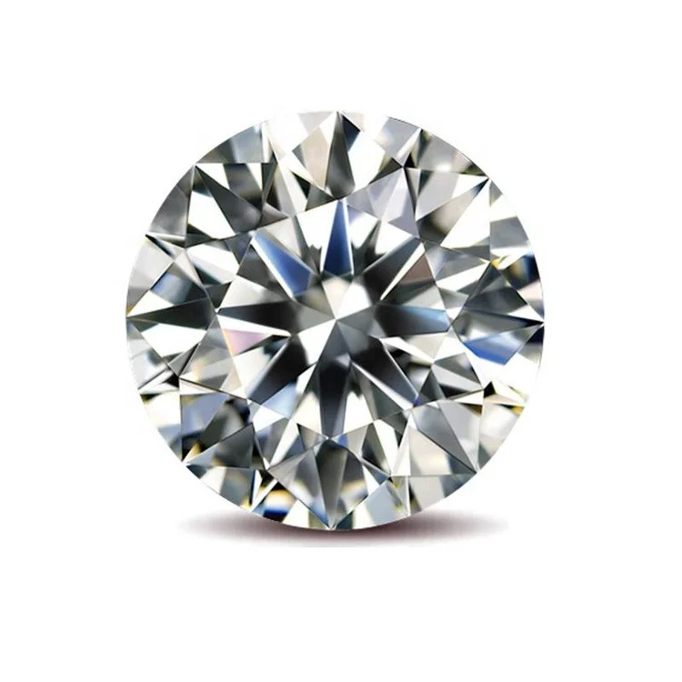Wholesale jewelry round diamond loose diamond VVS D color 3mm-11mm moissanite