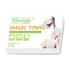 Towel Custom Logo Cotton Disposable Compressed Face Towel Strong Absorbent Soft And Convenient Cleaning Towel