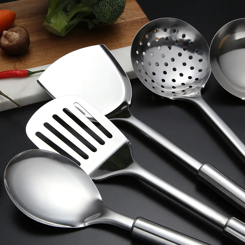 Cheapest Price Of Stainless Steel Utensils Cooking Spoon Spatula Cooking Kitchen Utensils