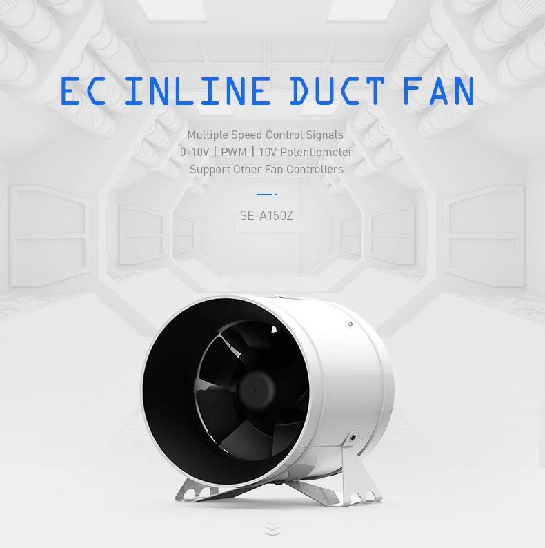 Inline Fan, 6", 150mm - detail 2