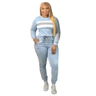 Clothes Fall Women Night Club Long Sleeve Glitter Clothes Sequin Casual 2 Piece Set