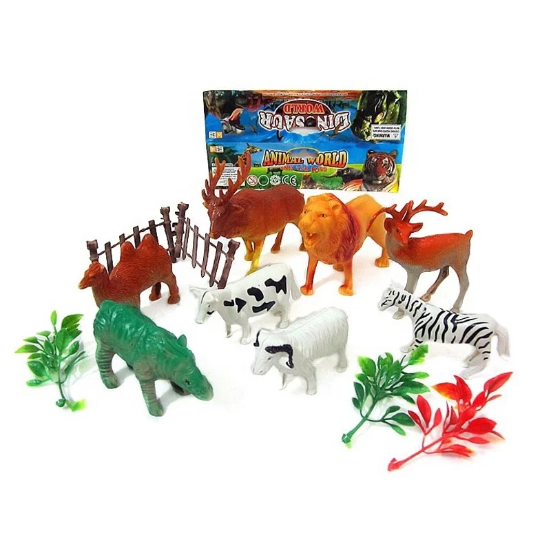 animal world toys set