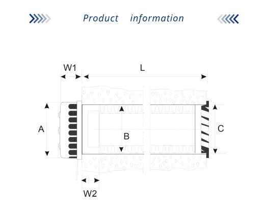 Air Handling Unit, Wall, Plastic, PAV - detail 10
