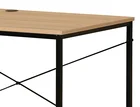 Computer Table Wholesale Iron Wood Folding Home Office Modern Design Notebook Writing Laptop Computer Desk Table