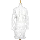 Dresses Dress High Quality Large Women's Wear Clothing Dresses Embroidery Dress White Lace Dress