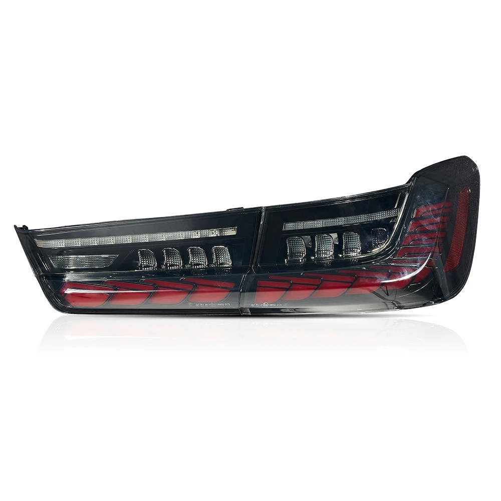 product modified dragon scale style led taillight tail light for bmw 3 series g20 320i 2019 taillight assembly g80 lci rear lights-9