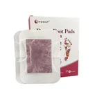 OEM 2 In 1 Wood Vinegar Herbal Rose Detox Foot Patch Natural
