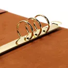 Notebook 2021 Luxury Business Custom Logo Printed Soft PU Planner Leather Notebook Stationary