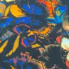 Silk Printed Premium 100% Mulberry Silk Satin Butterfly Print For Scarf Dress Garment Pillow Eye Mask Towel