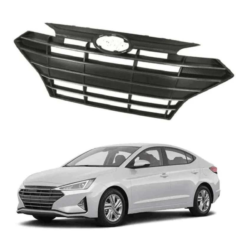 produit saivis pièces détachées auto pièces de carrosserie accessoires remplacement voiture calandre supérieure avant chromée pour hyundai elantra 2019 2020-37