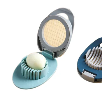 Multi Function Stainless Steel Egg Slicer For Hard Boiled Eggs cutter