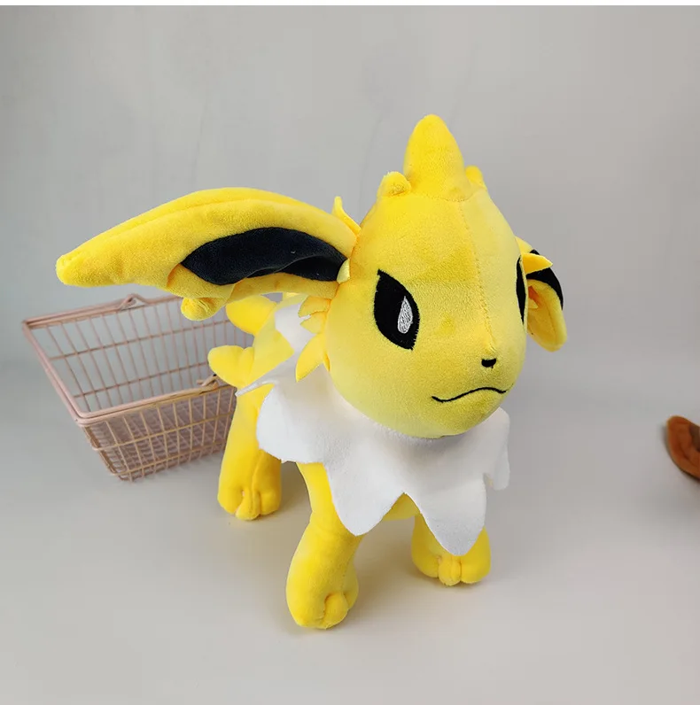 Anime Pokemon Character Standing Posture Eevee Plush Doll Anime Plush