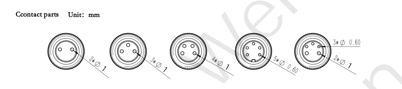Factory Sales Industrial Circular Cable Green Electrical Wire M8 Ip67 Waterproof 4 Pin Connector