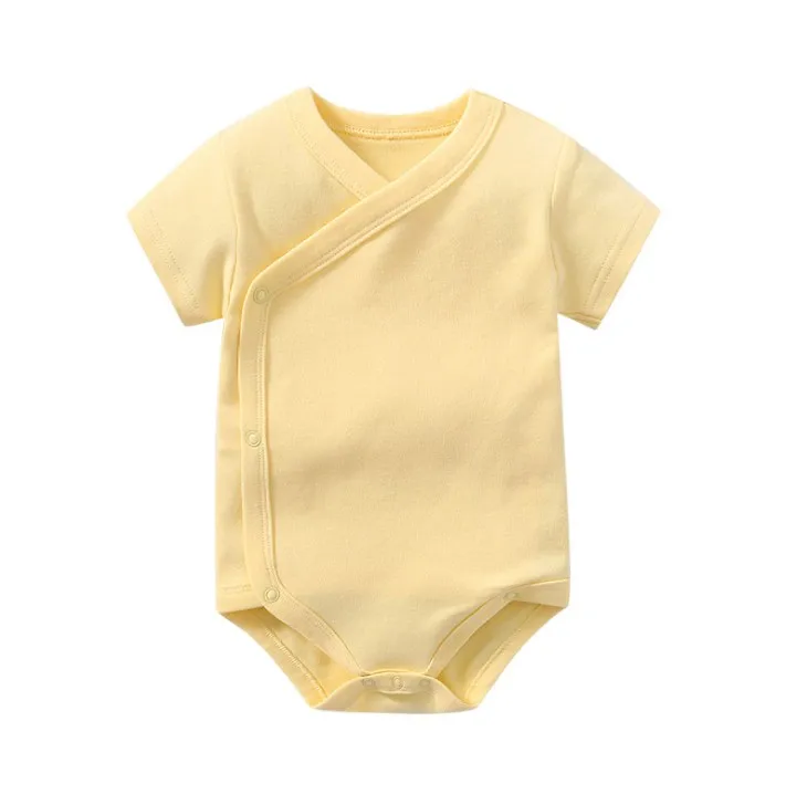 manufacturer 2022 kimono baby onesie OEM baby onesie 100% cotton plain 100% organic cotton baby bodysuits