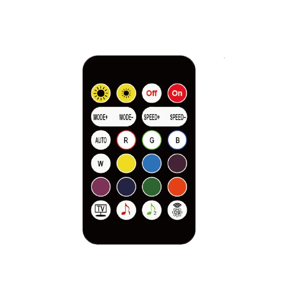 电视背光梦想彩色USB供电的发光二极管条形灯,带应用控制摄像头,用于游戏装饰