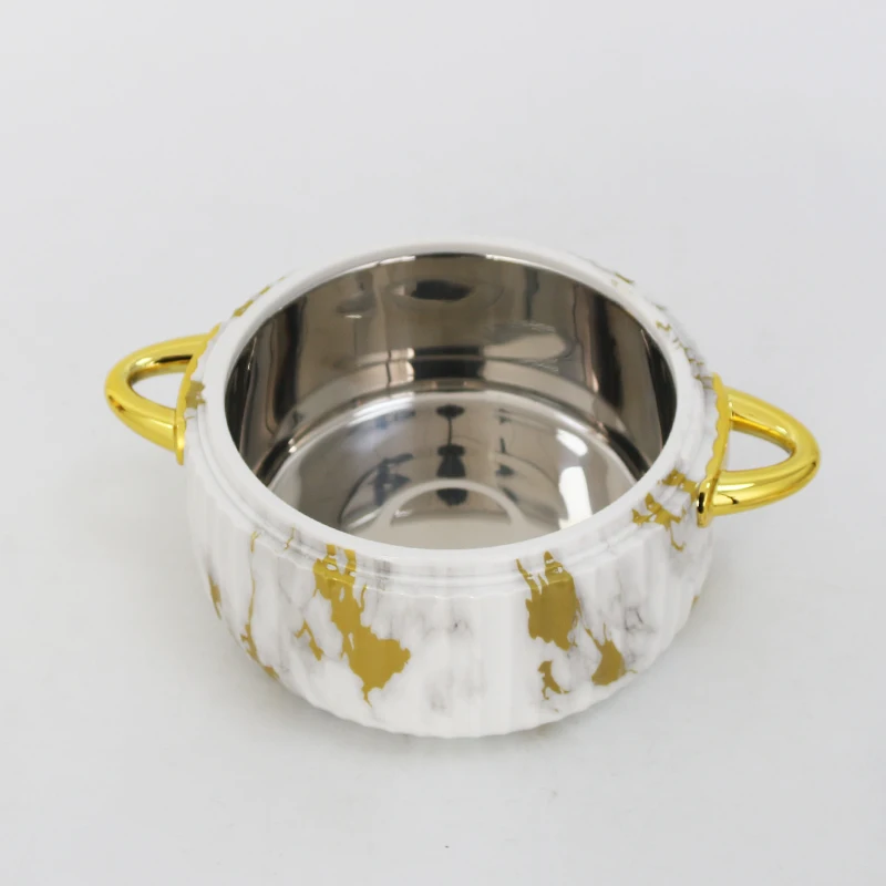 2023 new arrival luxury food warmer set stainless steel food storage & container