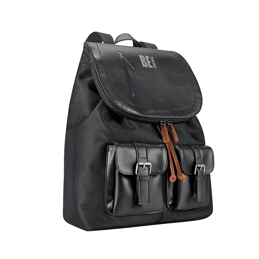 Denim Travel Backpack with USB Charging Port Airline Approved for Short Trips Organizer Bag with Shoe Compartment Wet Pocket factory