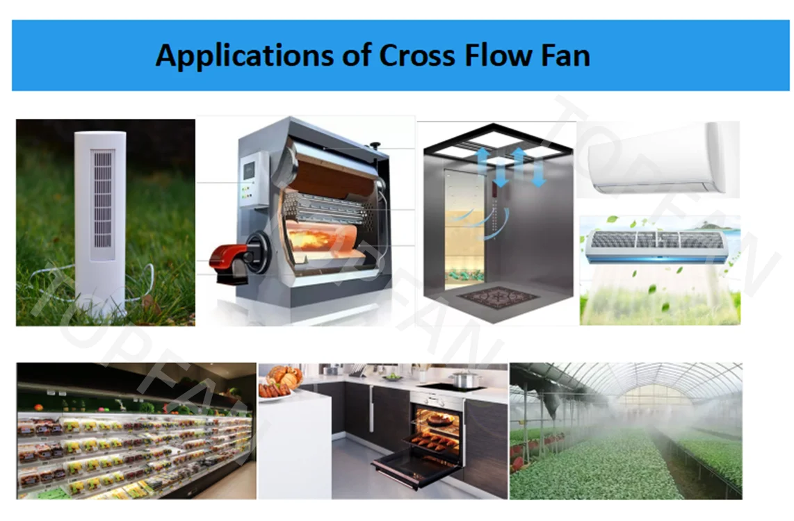 Cross Flow Fan, Tangential, 220 V, 1100m³ - detail 10