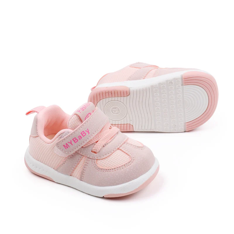 New Autumn Kids Non-slip Toddler Shoes Breathable Microfiber Children's Functional Shoes details
