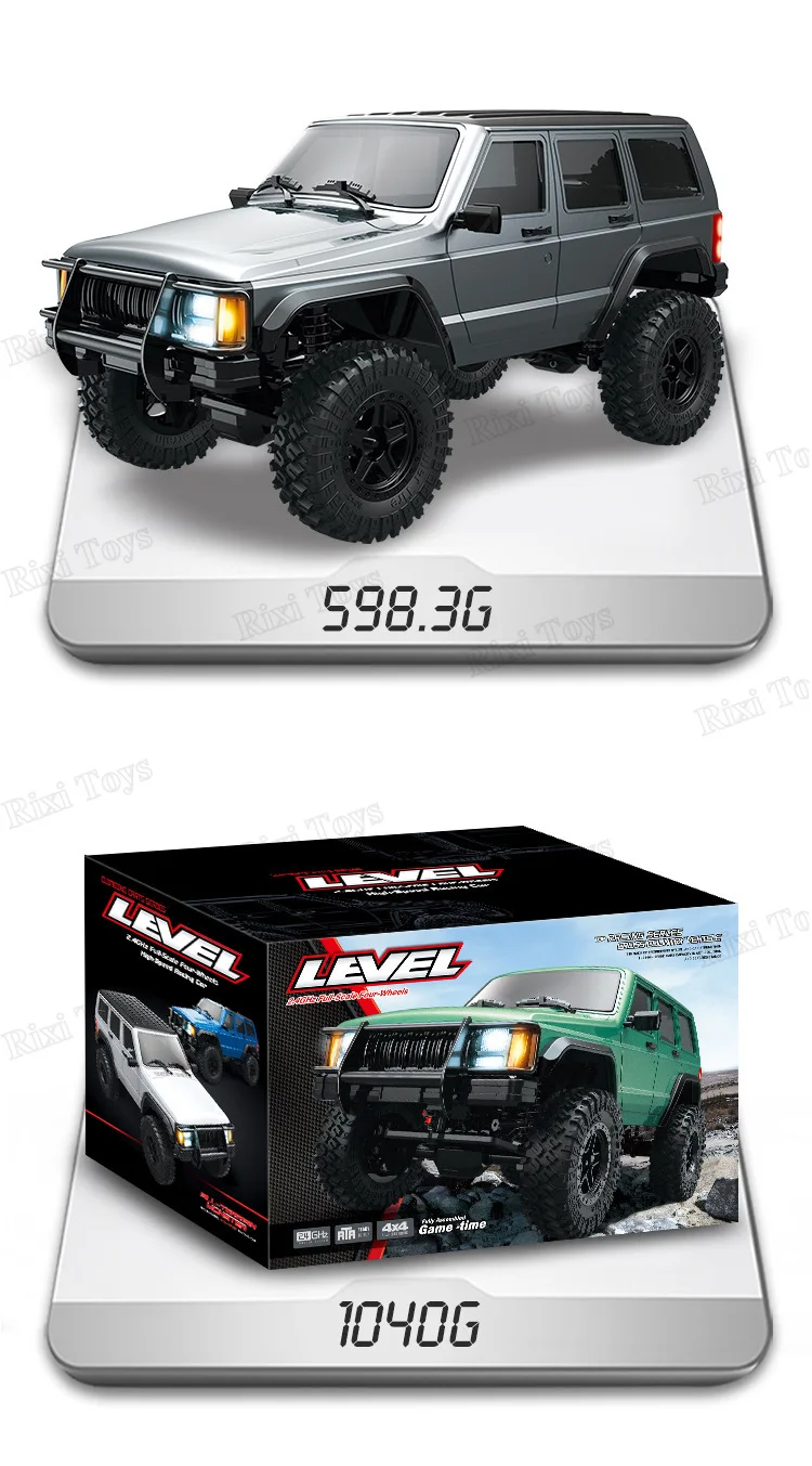 JJRC C8809 1:18 フルスケールシミュレーションモデルジープ 4WD Jjrc C8809 1:18 Full Scale Simulation Model Jeep Rc Car 2.4g