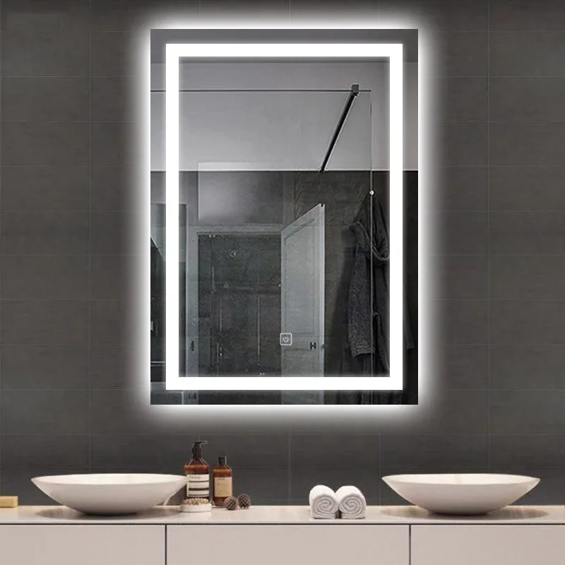 product best selling special decorative lighting full length mirror home big wall tall floor mirror led full length mirror496-1