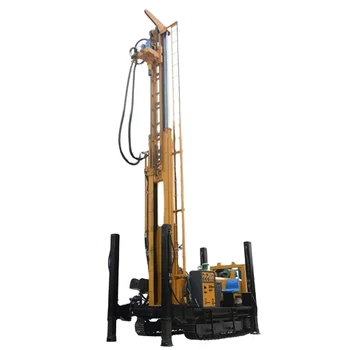 Well Drilling Water Drilling Machine 2600kg Underground Depth 500m Deep Borehole Bore Water Well Drilling Rig Machine
