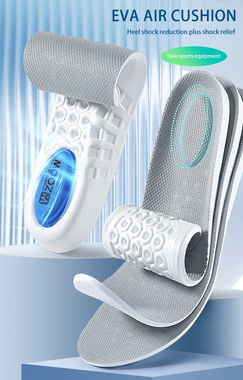 Shock Absorbing Insoles Custom Foam Elastic Shoe Pads Shock Absorbing Insoles Custom Foam Elastic Shoe Pads