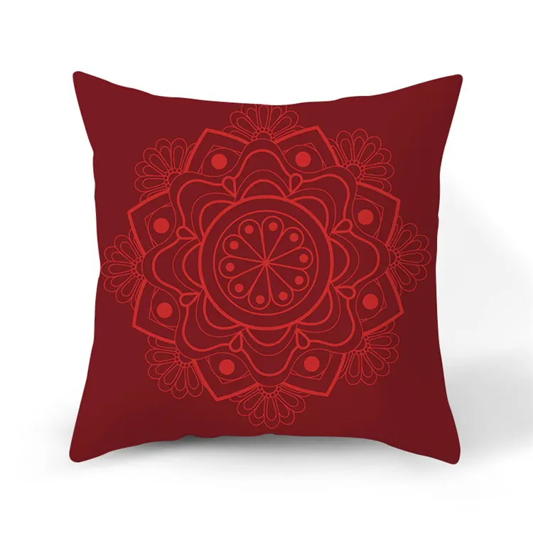 mandala pillow case