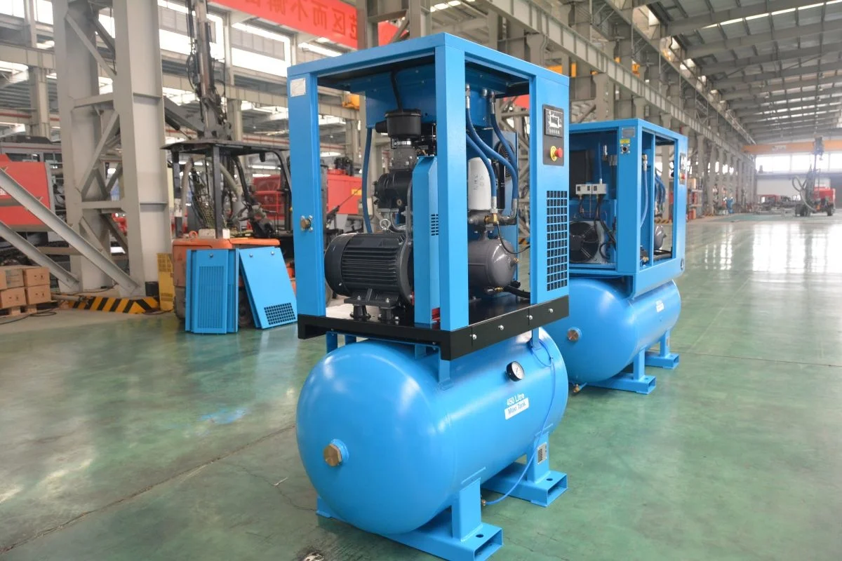Hongwuhuan  GSV15-8   11kw Screw Air Compressor super with tank quality air  in China