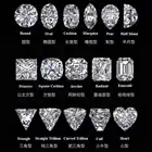 0.8-2.9mm D Color VVS1 VVS2 VS1 VS2 GRA Certified Moissanite Stone
