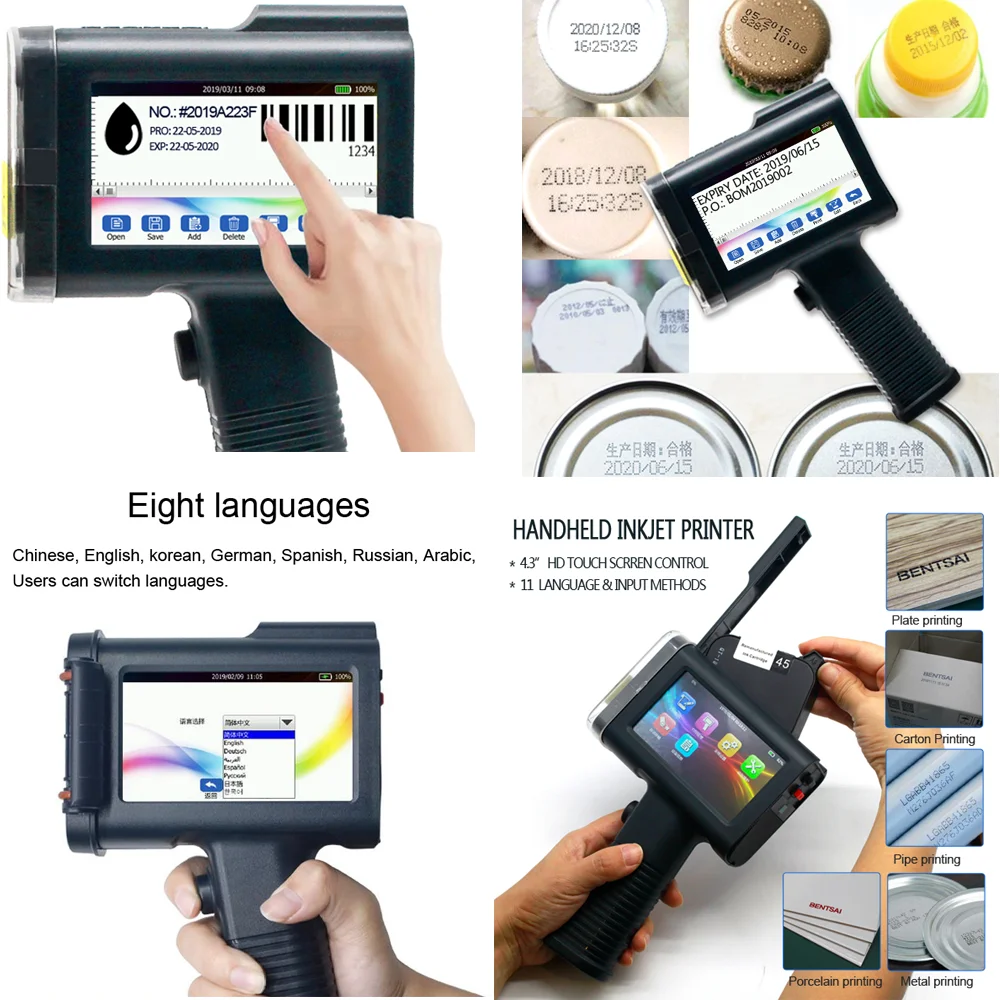 bentsai handheld inkjet printer