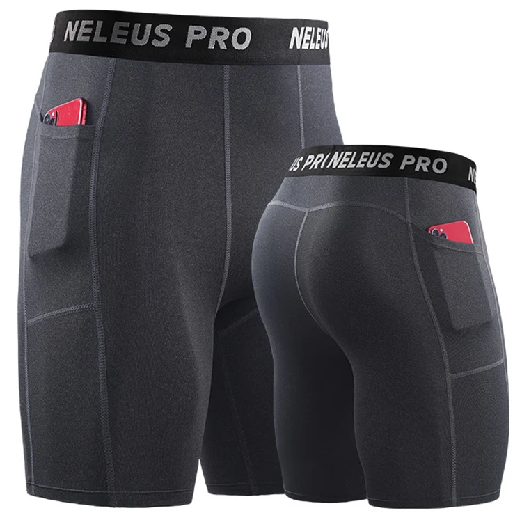 OEM wholesale customized printed logo quick drying Sportswear shorts compression training men shorts