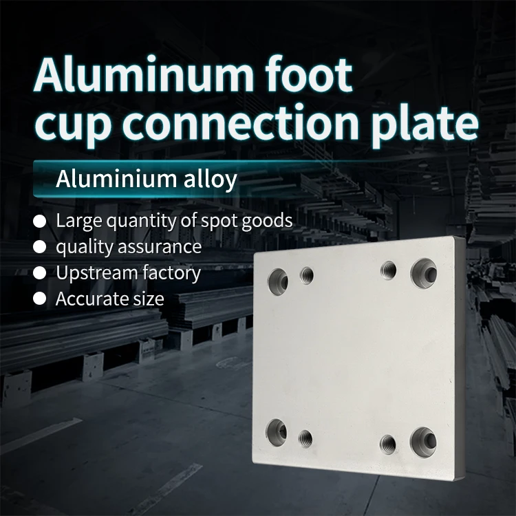 Aluminum Profile Universal Bottom Plate 3030/4040 square Connection Plate Aluminum Processing Caster Foot Cup Accessories supplier