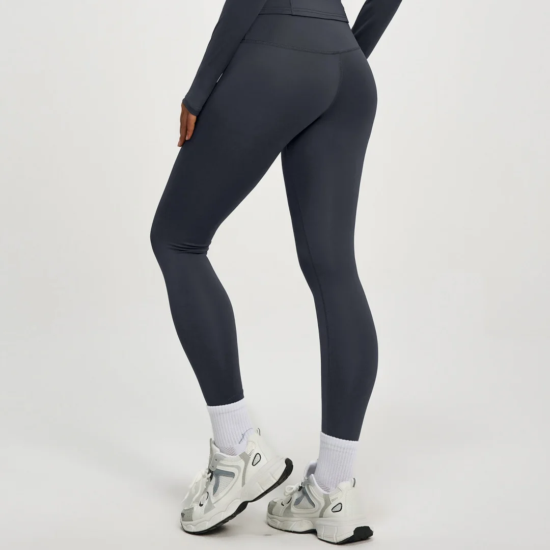 Shaping Slim Women Long Yoga Pants Soft Smooth High Elastic Sweat Wicking Multi Scene Sports Trousers