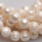 Pearl Necklace Near 11-12mm Circle Freshwater Pearl Necklace Jewelry For Pearl Necklace