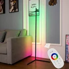 Corner Led Lamp Led Dropshipping Modern Nordic Rainbow Color Changing Corner Rgb Led Lamp