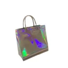 Shopping Bag Customized Eco-Friendly Luxury Clothing Cosmetics Womens Tote Plastic Shopping Bag