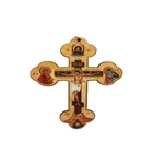 Wooden Gift Handmade Catholic St Benedict Cross Wooden Crucifix Pendant Wooden Cross For Gift Pendant