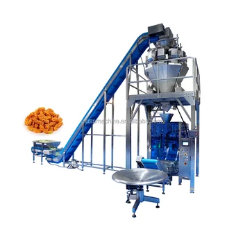 High Speed Packing Machine 14 head Scale Measuring Snacks Chips Packing Machine With Printing Date Function