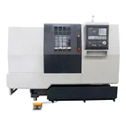 Linear Rail High Speed CNC Slant Bed Lathe Machine CK35